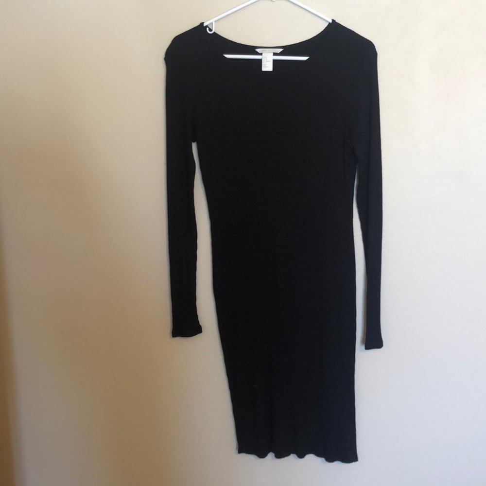 Classy Black Fitted Dress